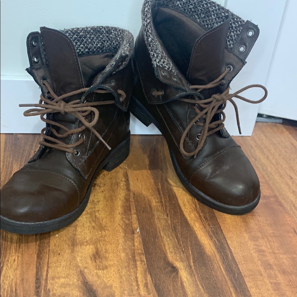 Rampage Maya brown boots 8.5
